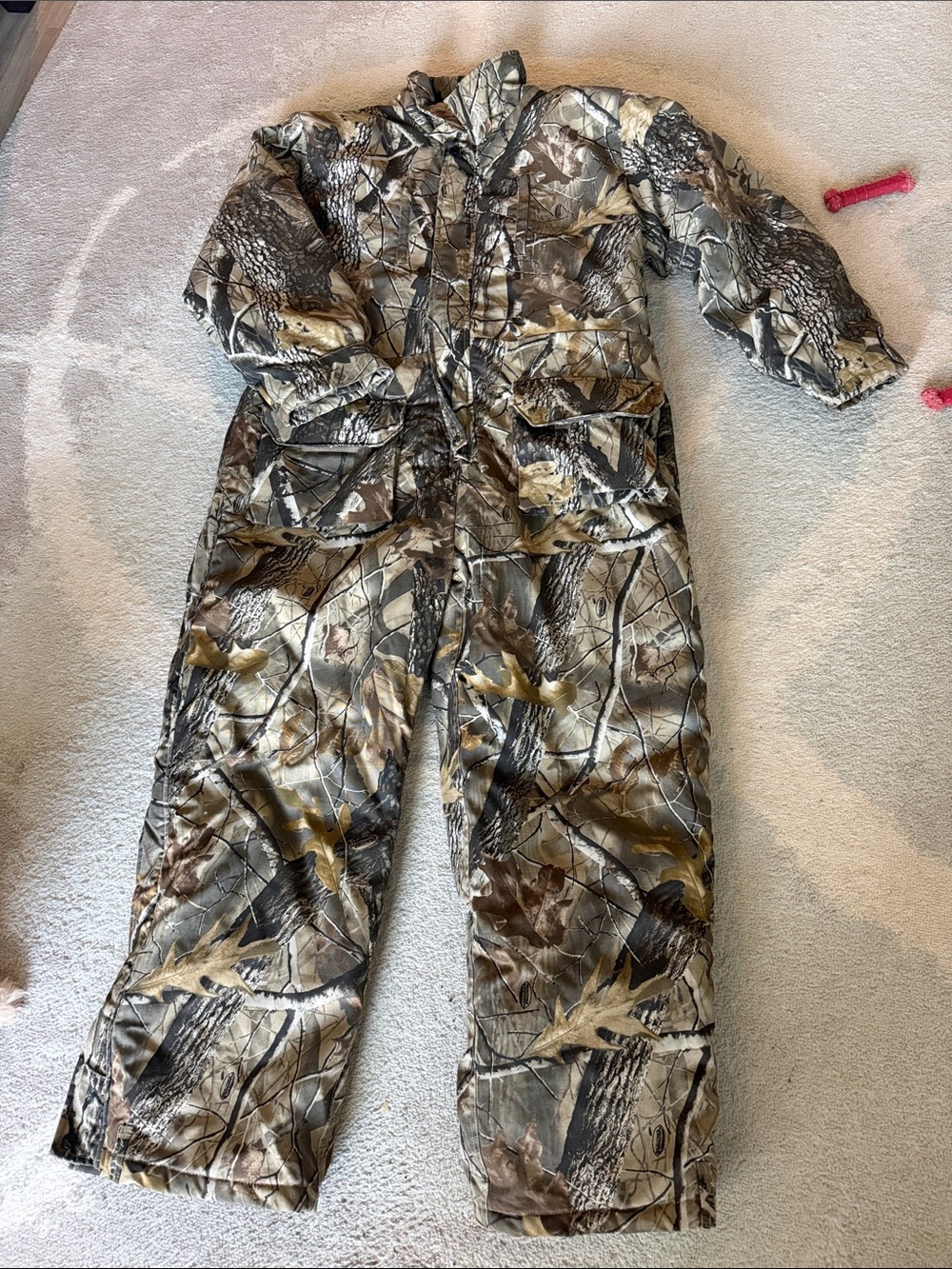 Men’s Camo Insulated coveralls - Brown/Green
